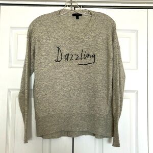 J. Crew embellished sweater